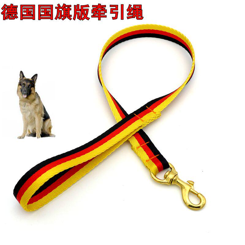 狗狗牵引绳短牵遛狗绳边牧大中小型犬泰迪金毛马犬德牧家用牵引带