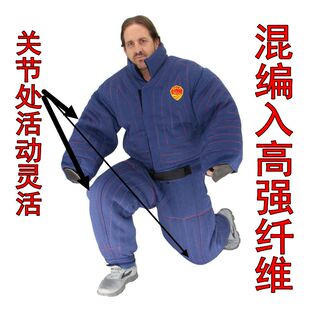 训狗防护服德牧马犬训练员扑咬服 训狗靶衣耐咬布训犬服扑咬服