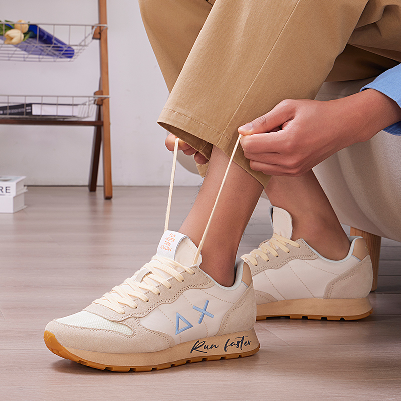 SUN68春夏透气小众男士休闲鞋