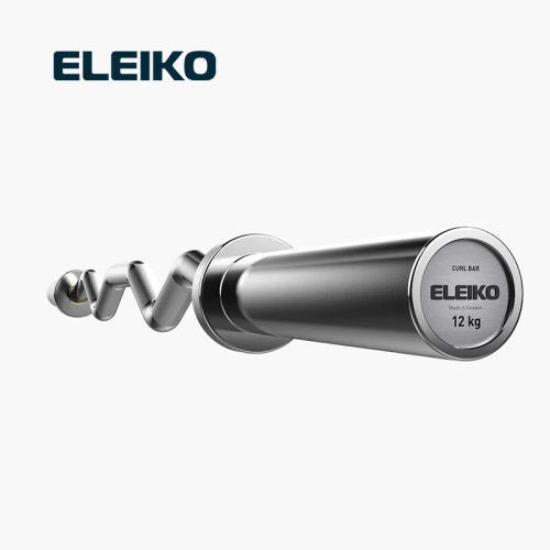 ELEIKO杠铃杆曲杆 专业练二头三头  瑞典进口-12KG曲杆