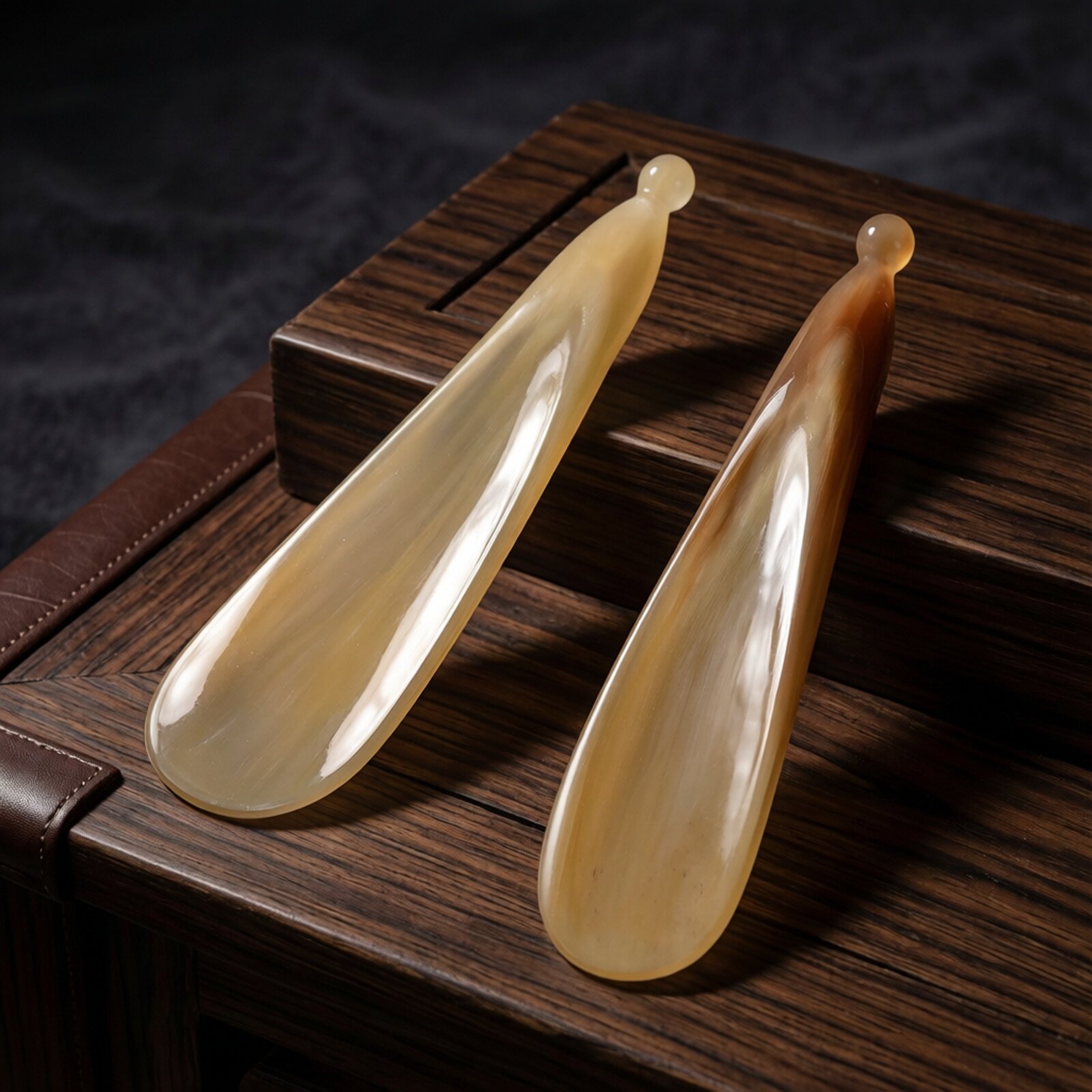 角艺轩水牛角刮痧筒全身通用图片