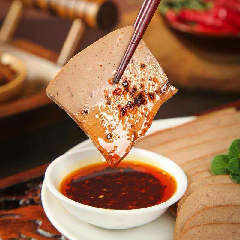 0添加羊肝正宗内蒙古羊肝熟食真空包装成品新鲜熟羊肝下酒菜