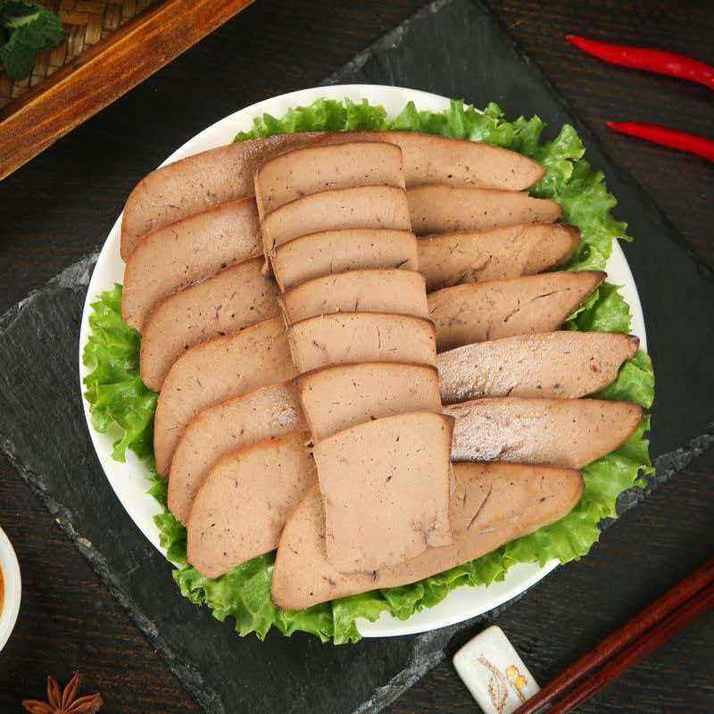 正宗内蒙古羊肝羊肝熟食真空包装成品新鲜熟羊肝0添加下酒菜