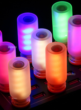 磨砂高灵敏度芯片USB小夜灯床头灯车载灯LED螺旋氛围灯RX9003MS