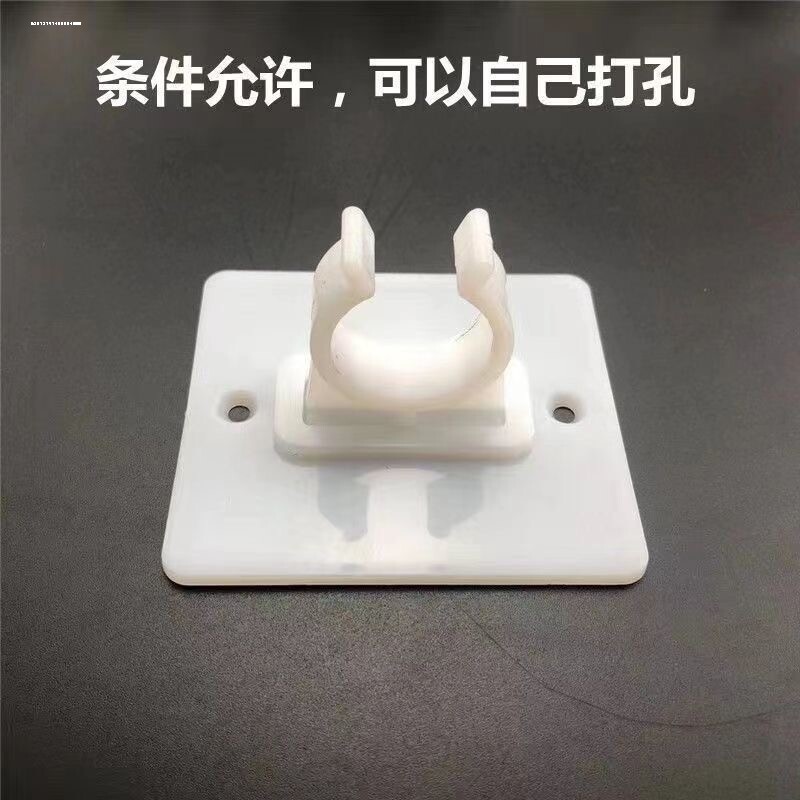 U型伸缩蚊帐家用不锈钢三开门落地支架配件立柱杆固定器稳定卡扣图片