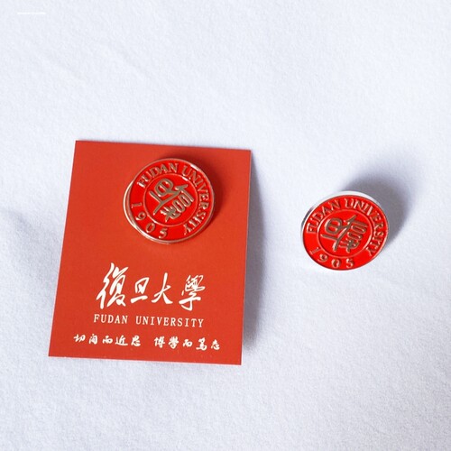 复旦大学胸章个性徽章定做班徽定制勋章校徽金属工艺品