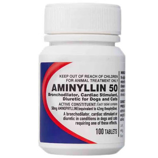 合宠肺心康氨茶碱片药 狗狗猫咪宠物心脏病肥大衰竭咳嗽哮喘