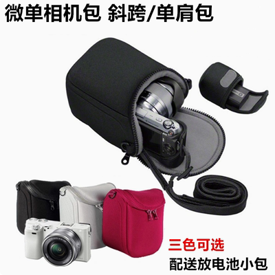 适用索尼ZV-1 ZV1 Vlog 相机包ZVE10 ZV-E10L微单相机16-50单肩包