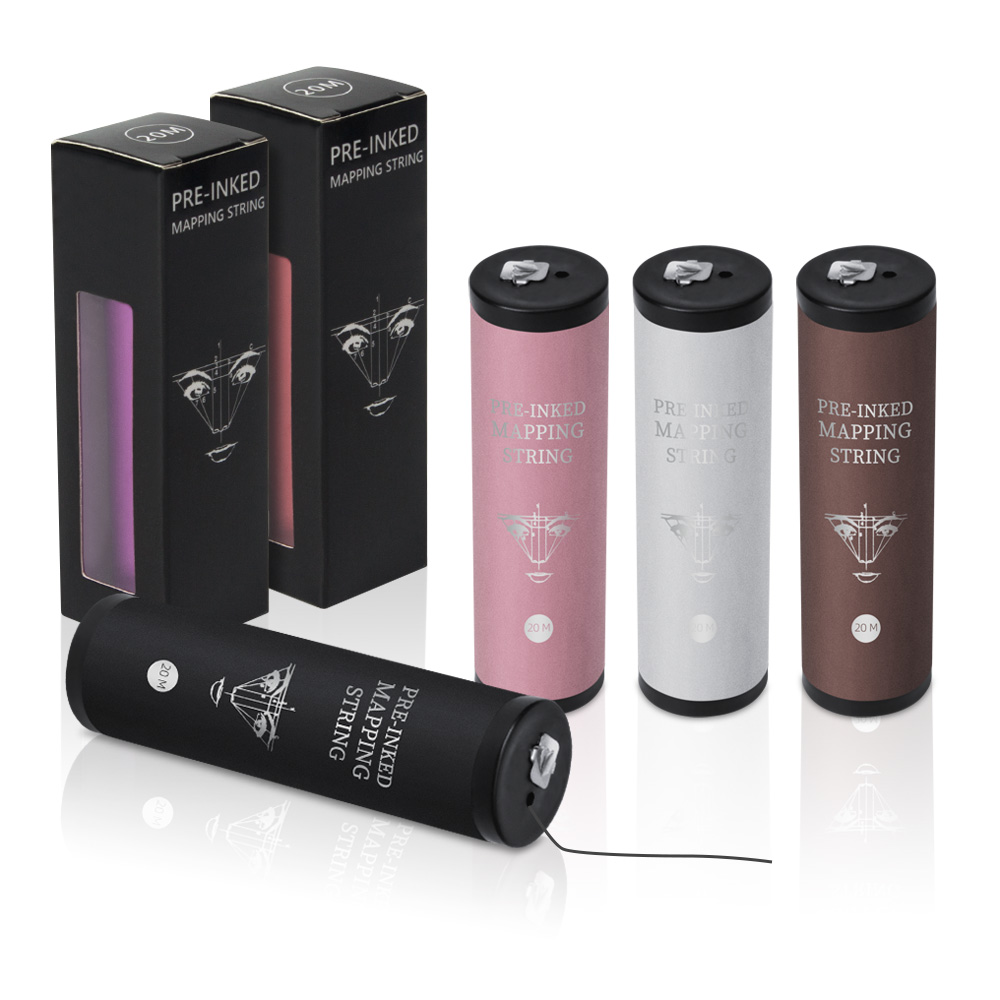 絺绣中国定位线含墨墨线尺合金瓶