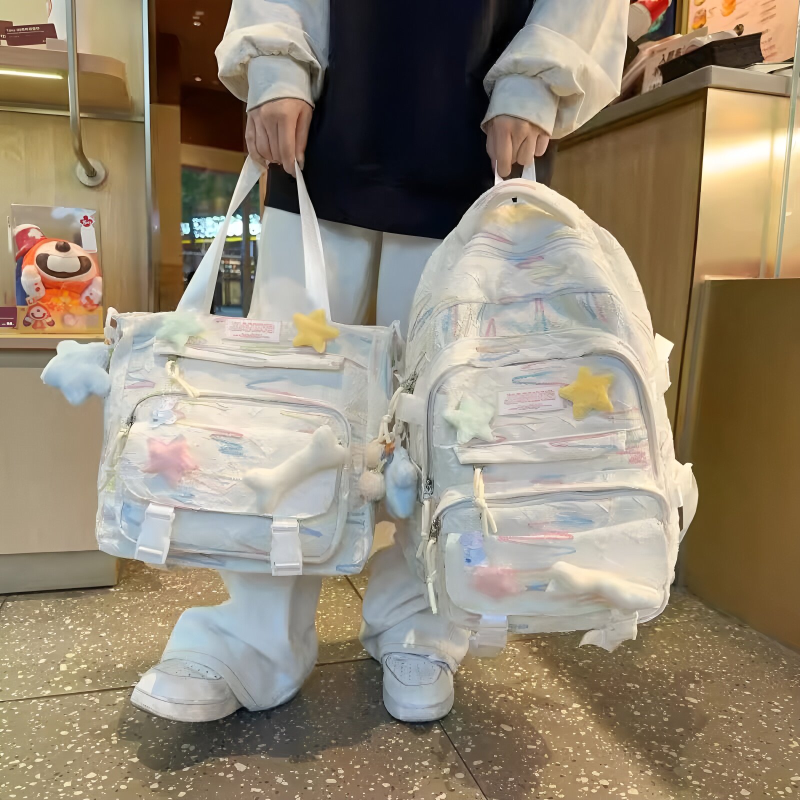 德国高颜值书包大容量双肩包女生小学生初高中生女可爱大学生背包