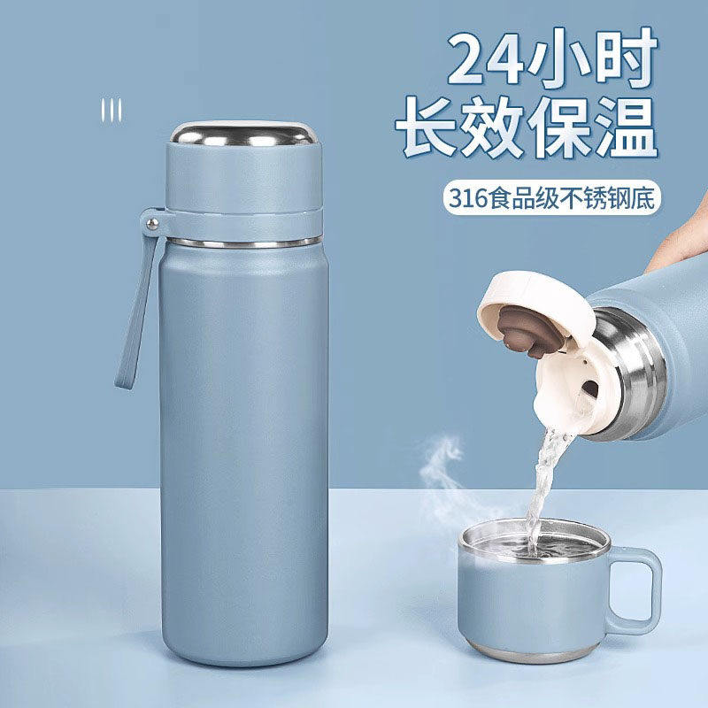 日式潮品GM 保温杯316不锈钢网红喝茶滤网咖啡杯子髙颜值水壶水杯