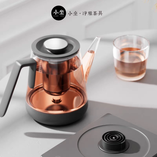 小坐T2觅壶全自动上水壶电热水壶底部上水保温烧水煮茶壶800ml