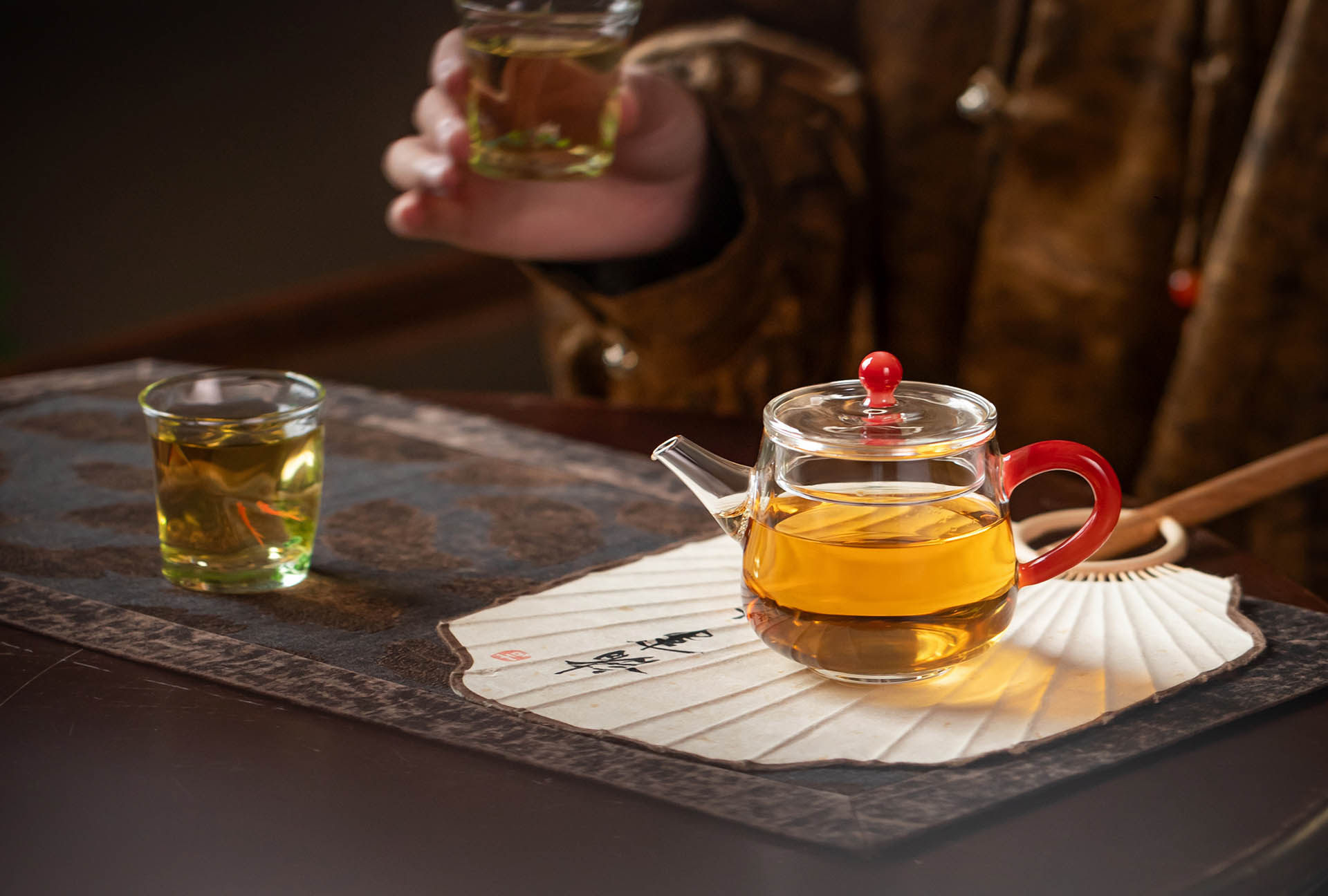 玉见玻璃泡茶壶玉玑壶高档时尚功夫茶具泡茶器200ml