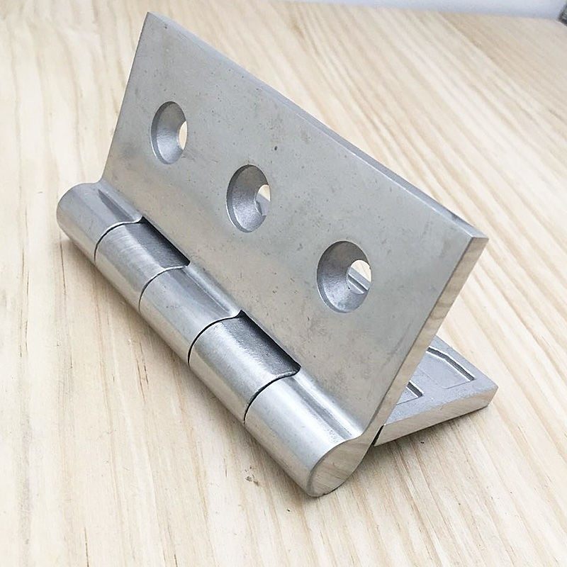 304不锈钢重型大合页100*100*6加厚工业合页大力重型大门承重铰链