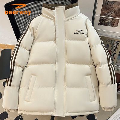 德尔惠立领羽绒棉服女款