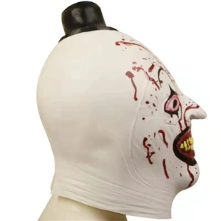 断魂小丑面具万圣节恐怖戴帽丑角头套搞怪角色扮演装扮派对道具新