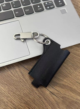 ro风火机皮套铜扣男女暗黑先锋锁扣真皮挂件高级感小众包挂钥匙扣