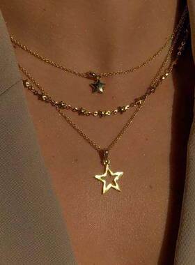 项链Women Clavicular chain Cross border New Necklace锁骨链女