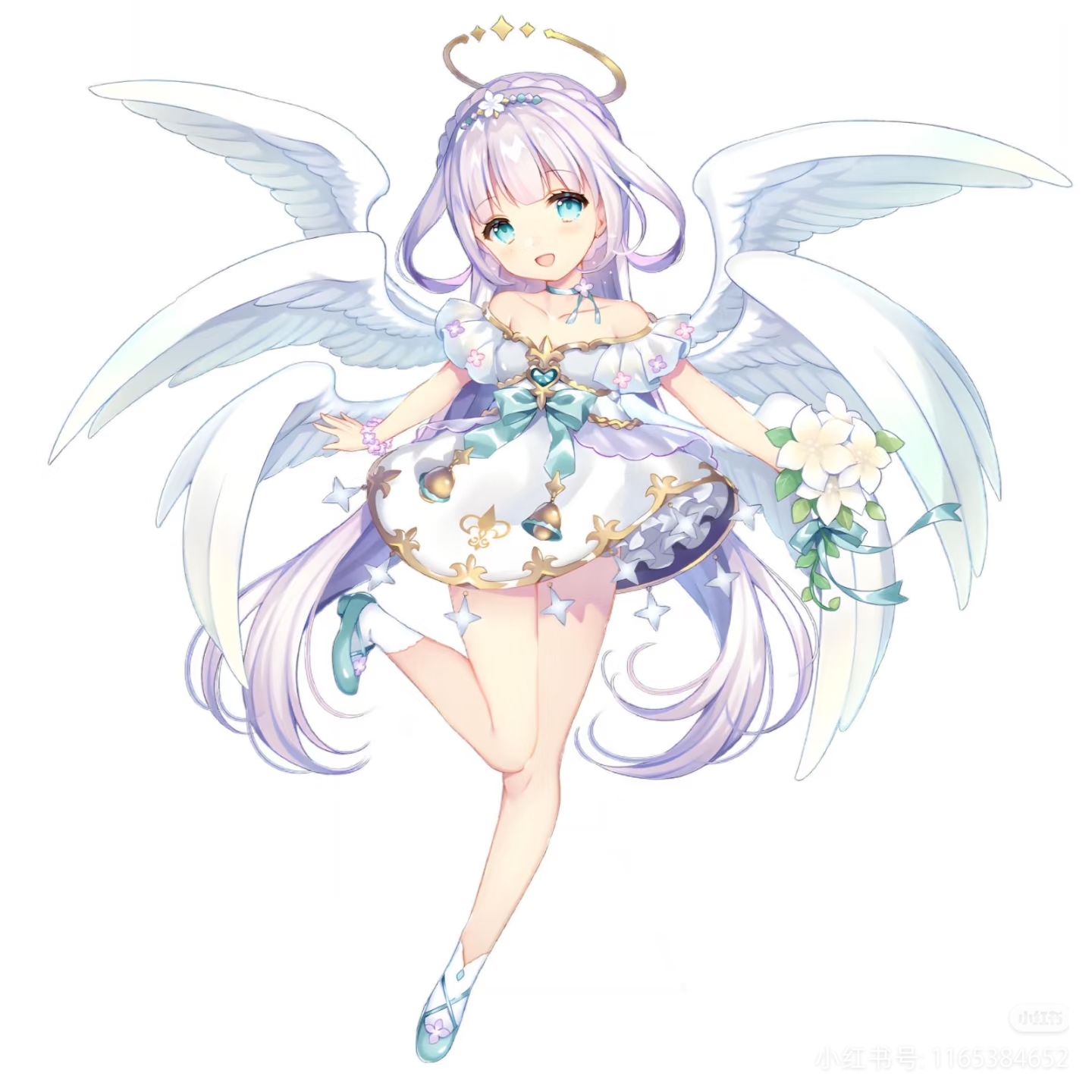 百合咲ミカ光环cos头饰