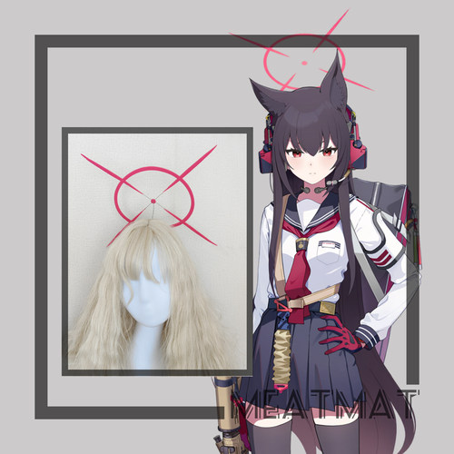 碧蓝档案雪乃光环cos