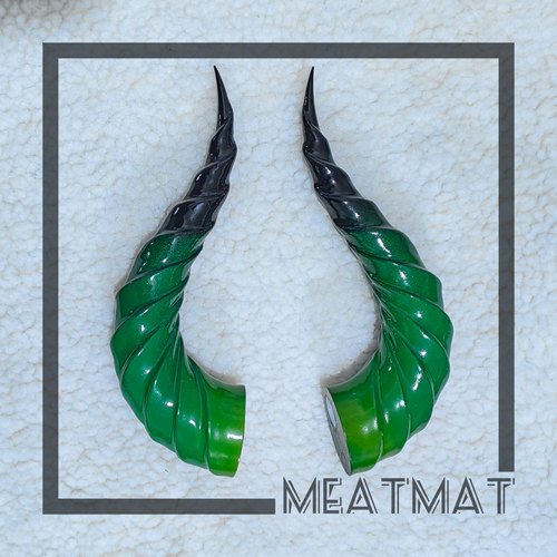 罗夏绘旅人恶魔角山海经cos