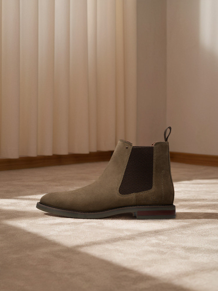 CLARKS JAXEN EASY 신작 남성 가을 겨울 패션 부츠 남성용 영국 첼시 부츠