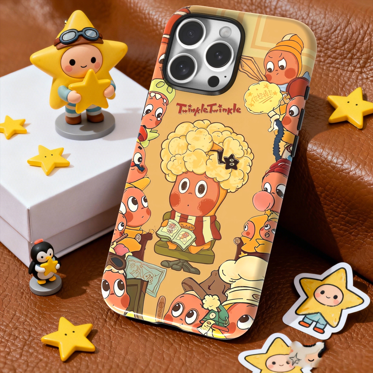 炫恋x星星人联名手机壳magsafe