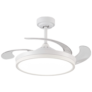 防蓝光全光谱护眼风扇灯家用一体隐形简约卧室书房餐厅电风扇吊灯