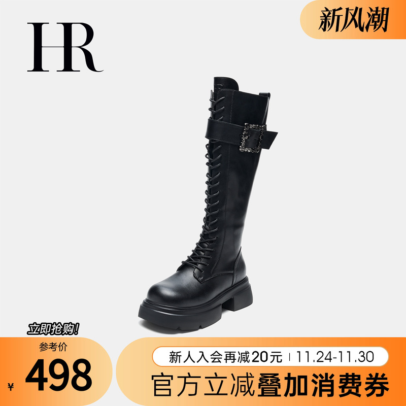 HRCASUAL秋季新款骑士靴