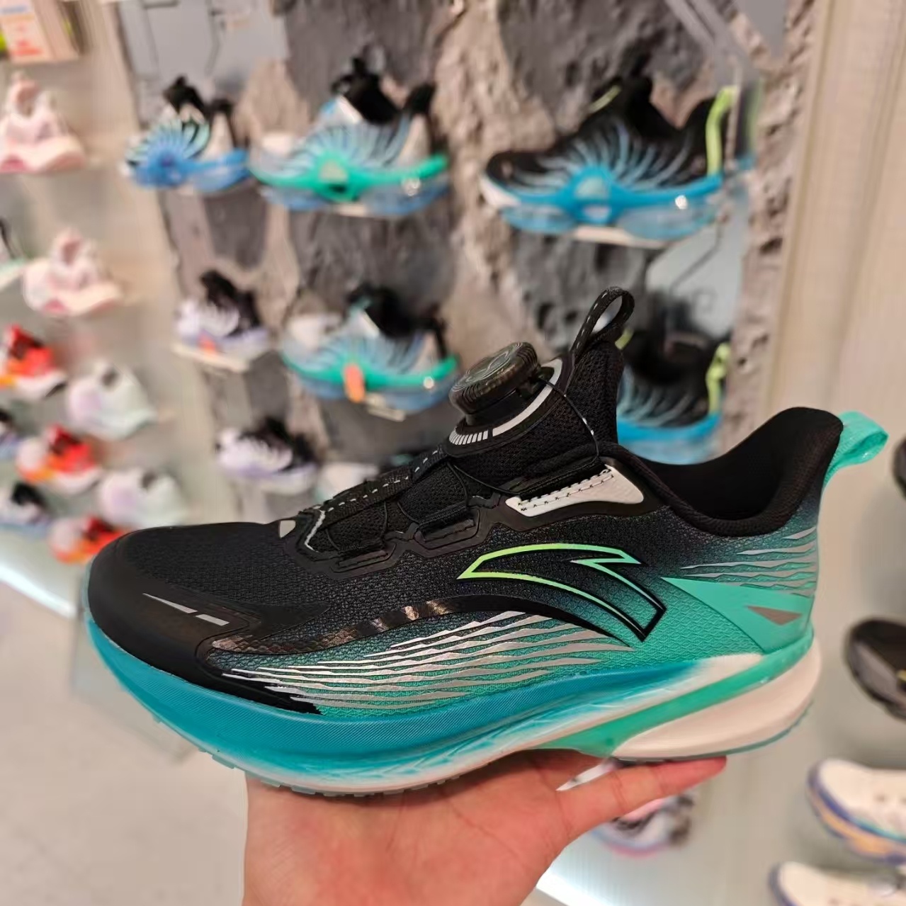 *商场门店款*现货安踏骇浪4跑鞋