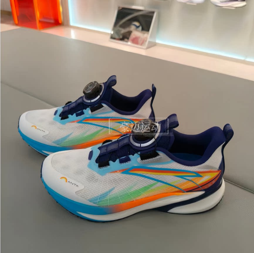 安踏骇浪4丨儿童跑鞋男运动鞋2026夏季新款体测跑步鞋 312625508