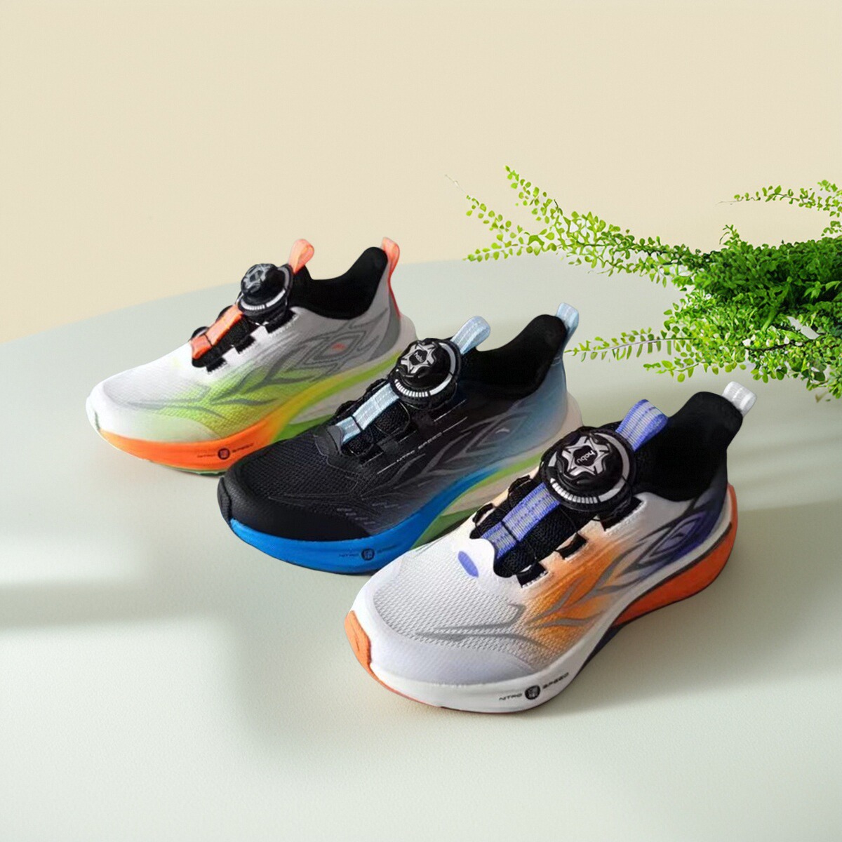 安踏儿童运动鞋GS3骇浪体测跑鞋2025夏新款男童跑步鞋312525572