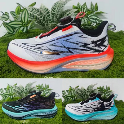 安踏儿童2025秋季新款男大童骇浪体测跑步鞋犟弹运动鞋312535520