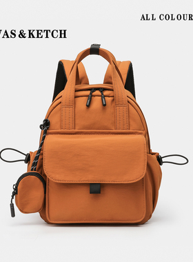 轻便乖巧小双肩包包女包小众设计款小手提双肩背包百搭防水时尚潮