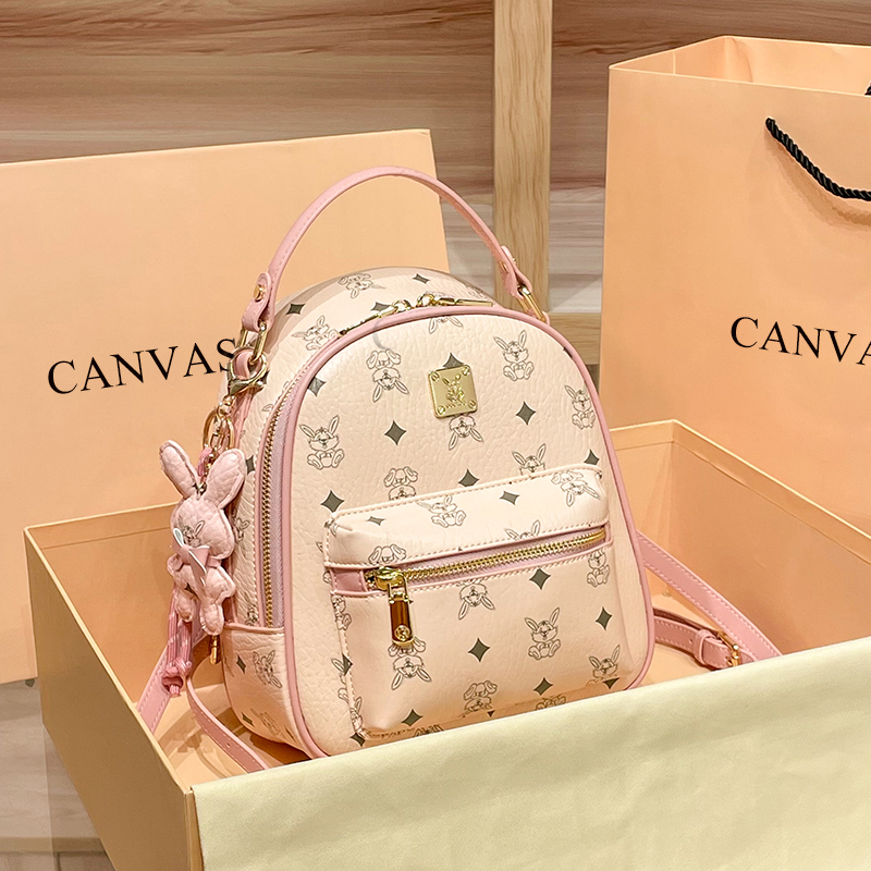 官网生日礼物2025新款小众百搭双肩包轻便学院风简约逛街小背包女