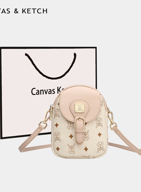 手机包女斜挎迷你小包高级感手机袋女2025新款洋气轻便手机小挎包