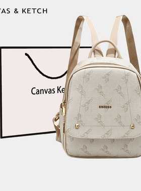 CANVAS&KETCH双肩包2025年新款背包时尚百搭出游高级感通勤书包