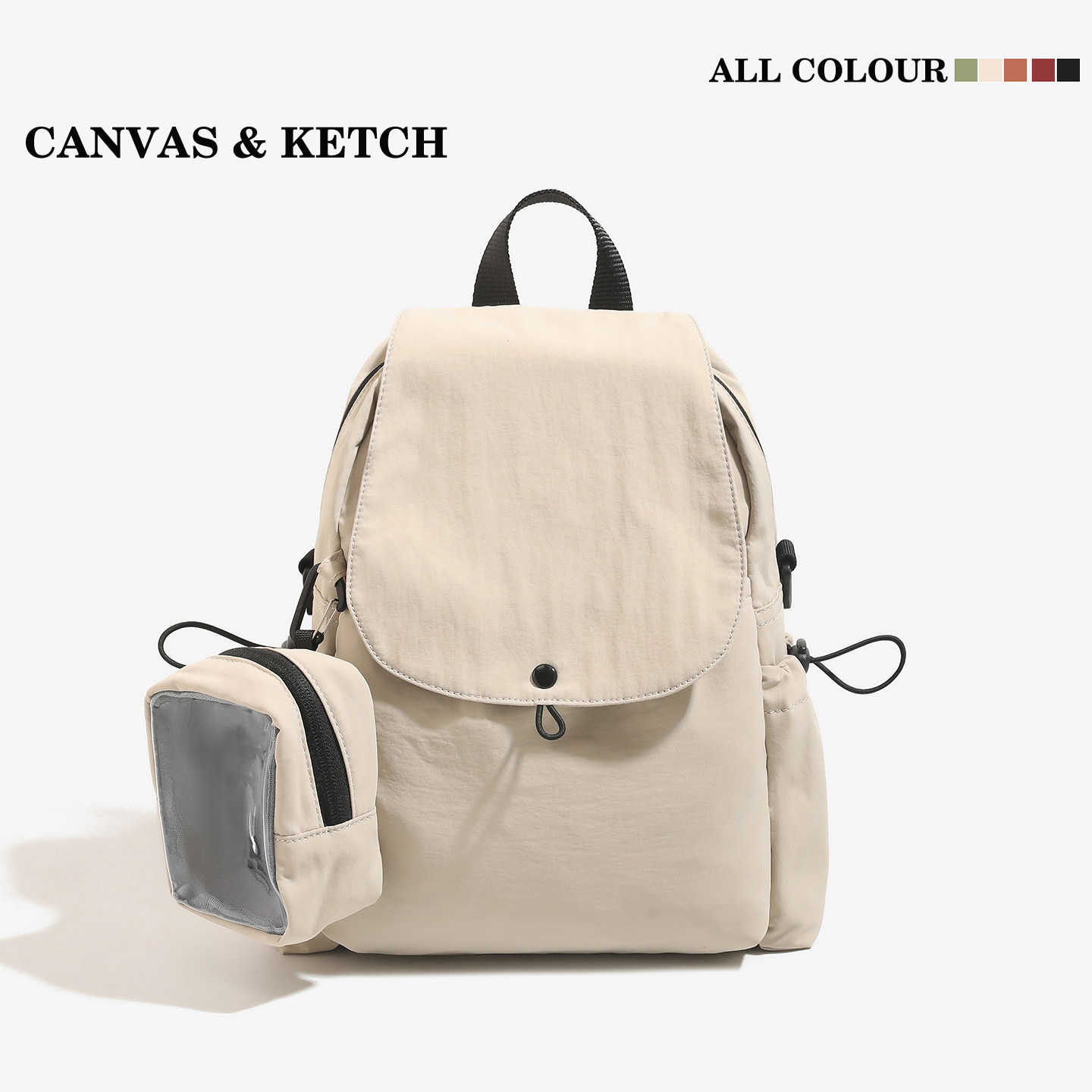 背包女2025新款双肩防水双肩包女旅游轻便旅行高大学生牛津布书包