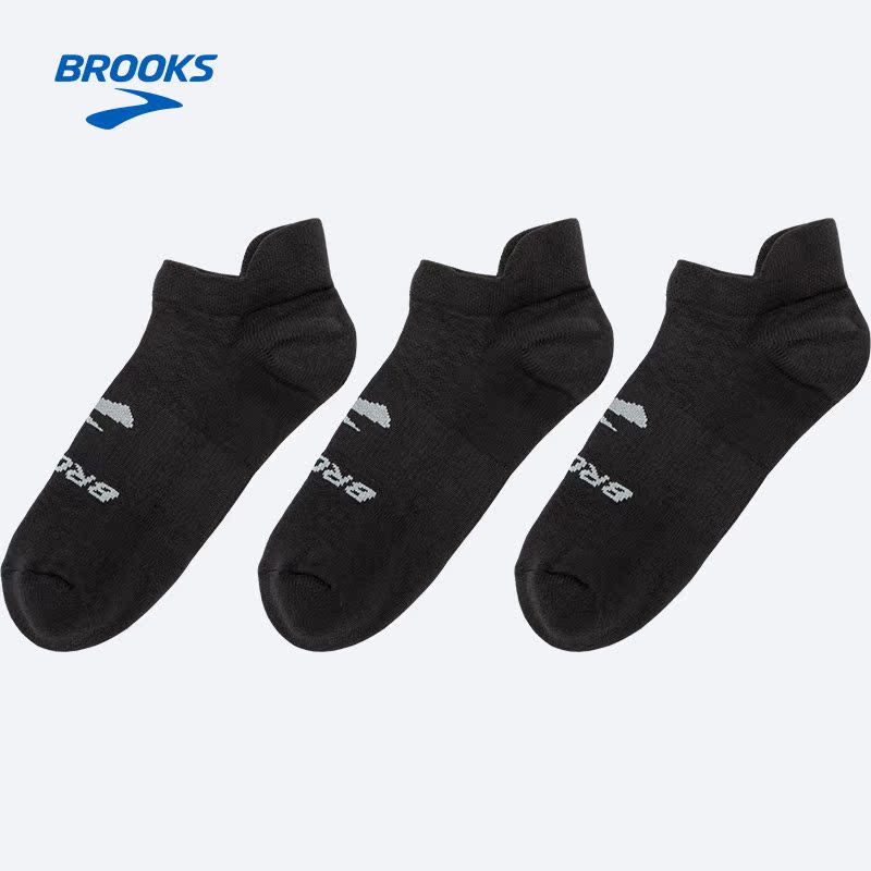 Brooks布魯克斯中性短筒襪子