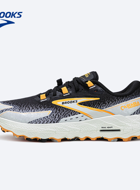 BROOKS布鲁克斯Cascadia山岩18男缓震女越野跑鞋登山防滑徒步户外