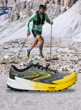 BROOKS布鲁克斯Catamount 山猫3男越野跑鞋女登山防滑户外比赛