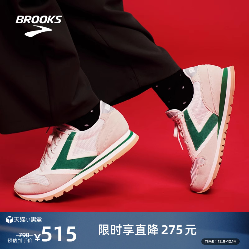 BROOKS布鲁克斯Chariot 男鞋运动休闲鞋女款情侣潮流复古跑鞋