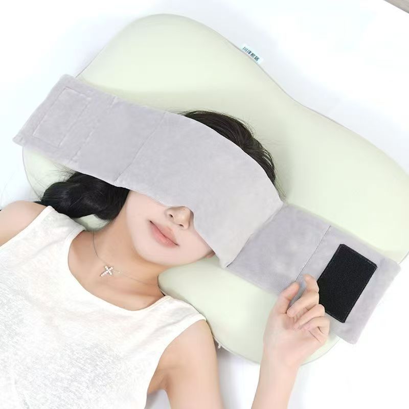 重力睡眠头巾重力眼罩睡觉专用欧美科技遮光睡眠神器女男缓解疲劳