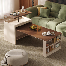可移动茶几家用小户型客厅沙发边柜多功能可升降伸缩折叠2025新款