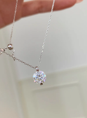 许我耀眼赵露思同款仿鼻屎钻项链