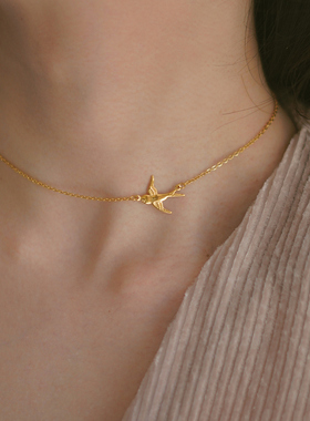 飞鸟项链女款2025新款配饰颈链