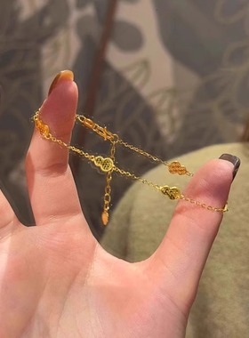 碎冰冰葫芦手链女款轻奢小众精致