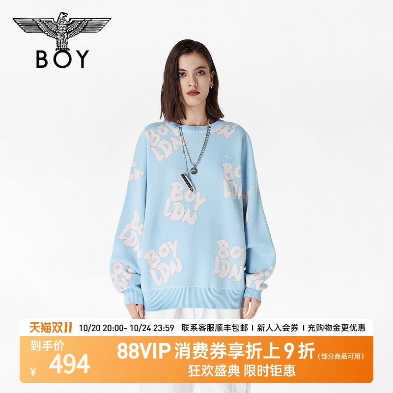 长袖休闲情侣款boylondon