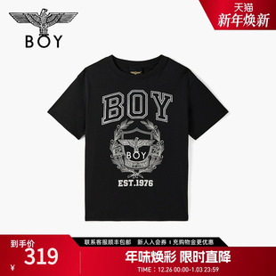 印花大BOY休闲街头潮牌短袖 情侣款 T恤N01023 夏季 BOYLONDON25新款