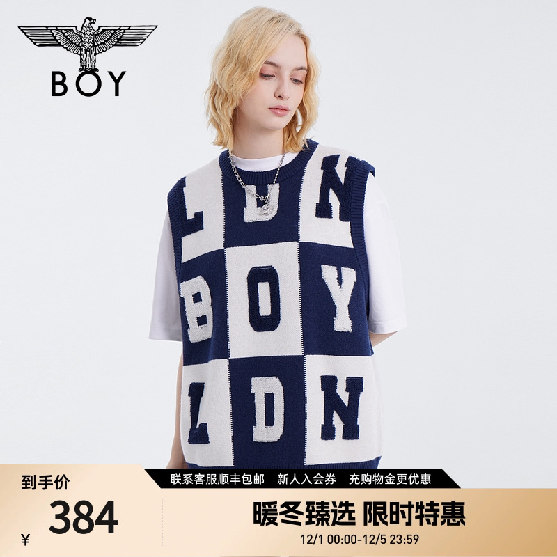 boylondon23马甲毛织无袖